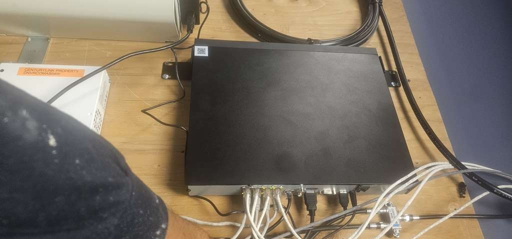 Instalación antigua CCTV