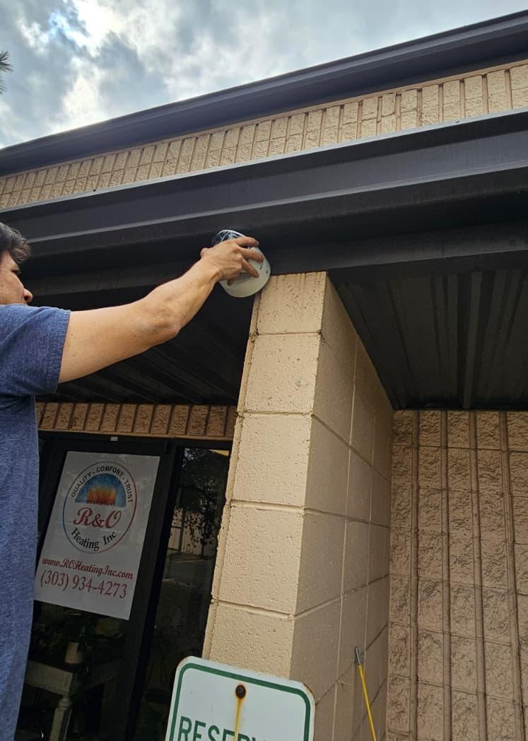 Instalación antigua CCTV