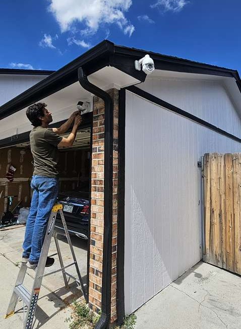 Instalación moderna CCTV